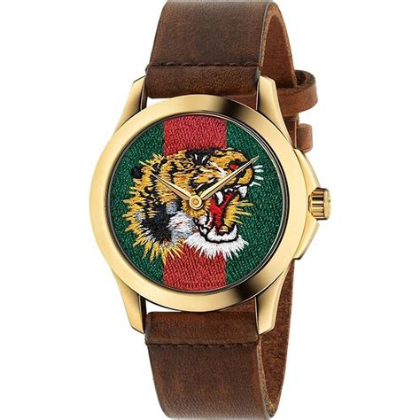 gucci le marché des merveilles tiger watch|GUCCI Stainless Steel Canvas 38mm Le Marche Des Merveilles Bengal Tiger .